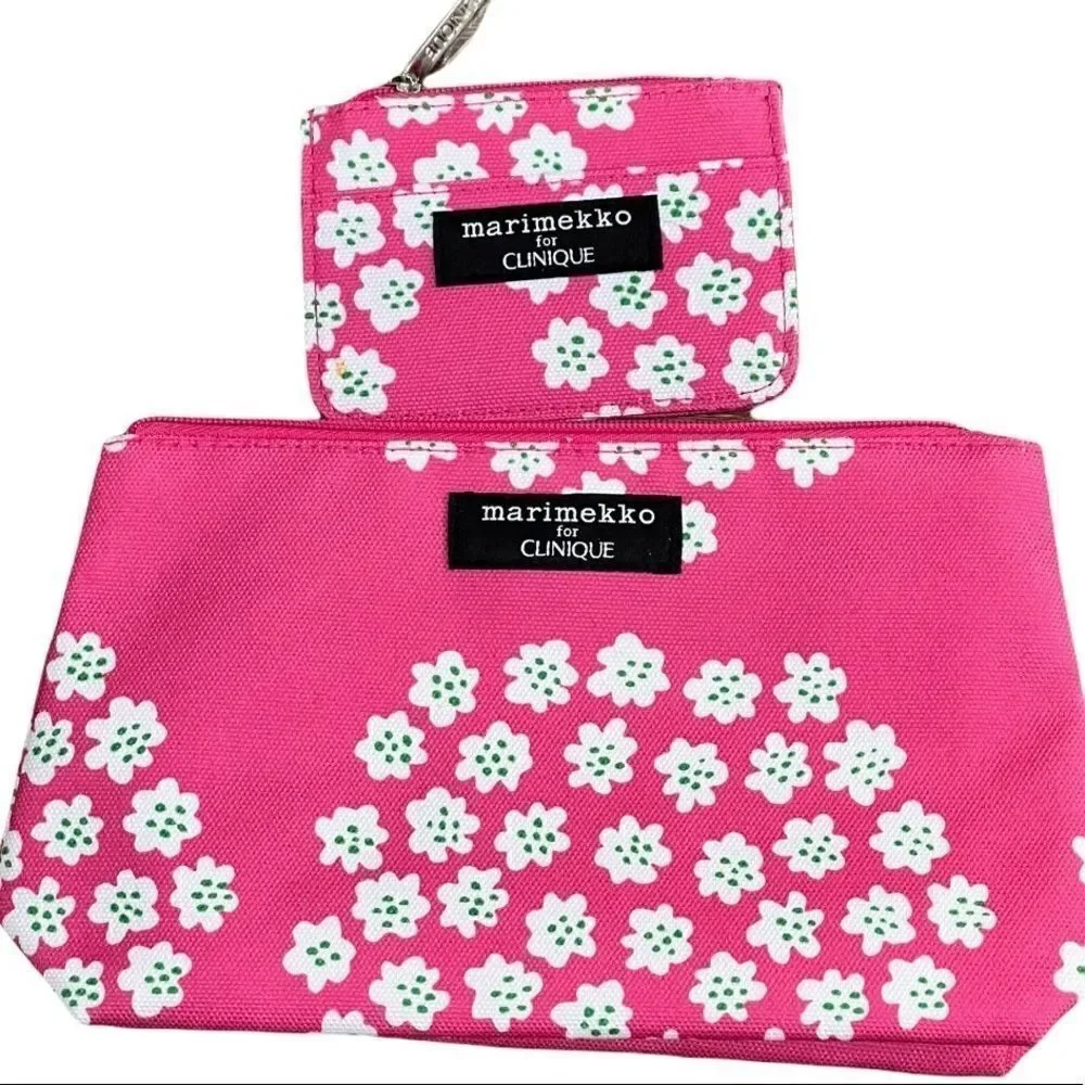 Clinique Medium Size Makeup Bag with Card Case - Picture 6 of 6